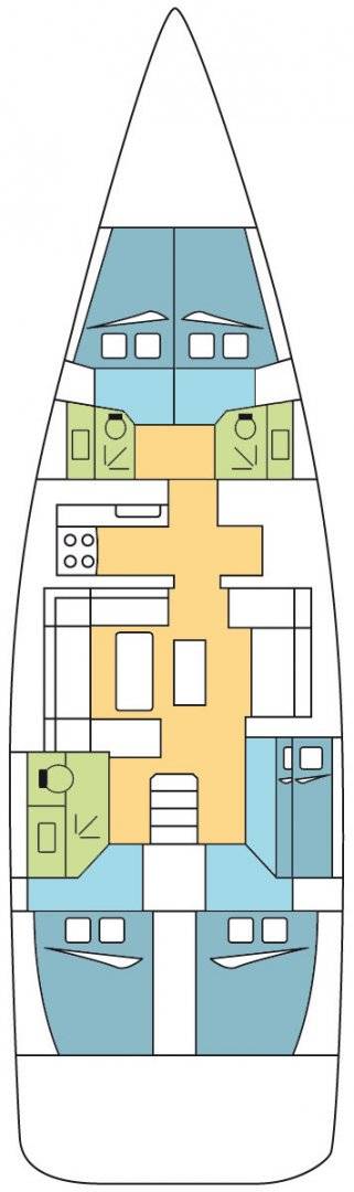 Dufour 520 Grand Large - 5