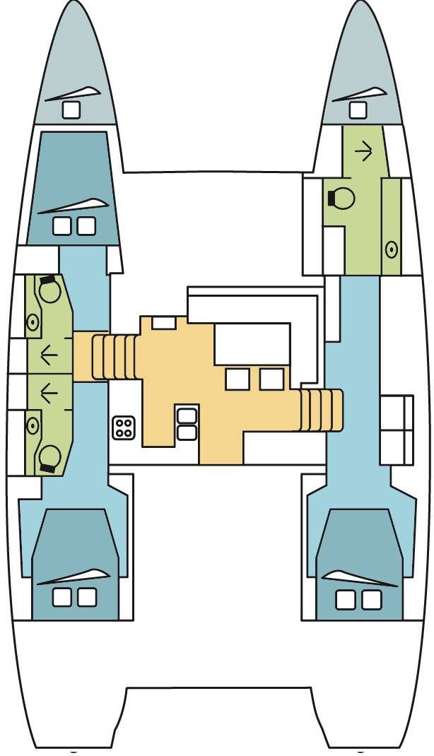 Lagoon 450 SporTop - 5