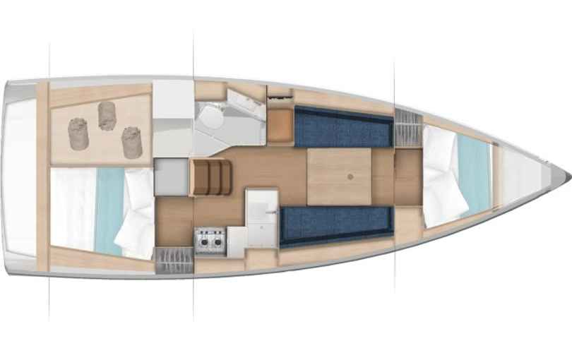 Sun Odyssey 350 - 4