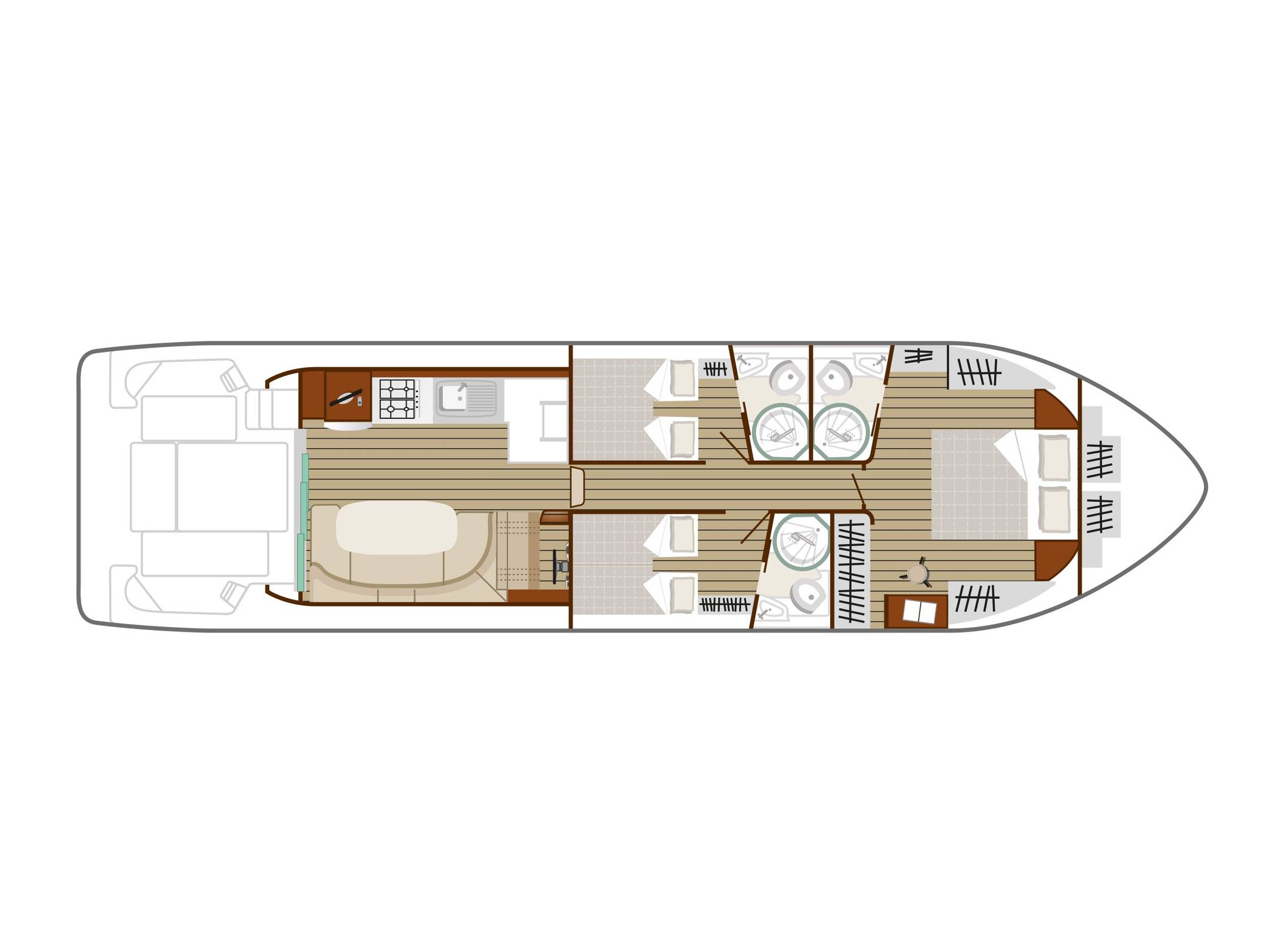 Cruiser Premium+ XL 6/8 Pers - 4