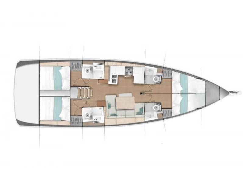 Sun Odyssey 490 - 5