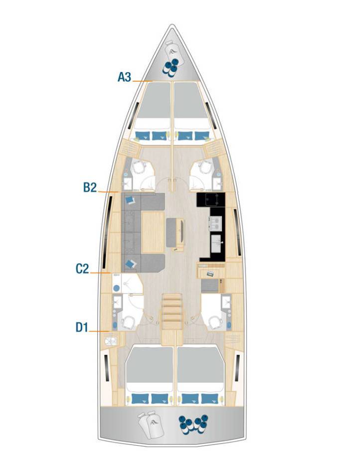 Hanse 460 - 2