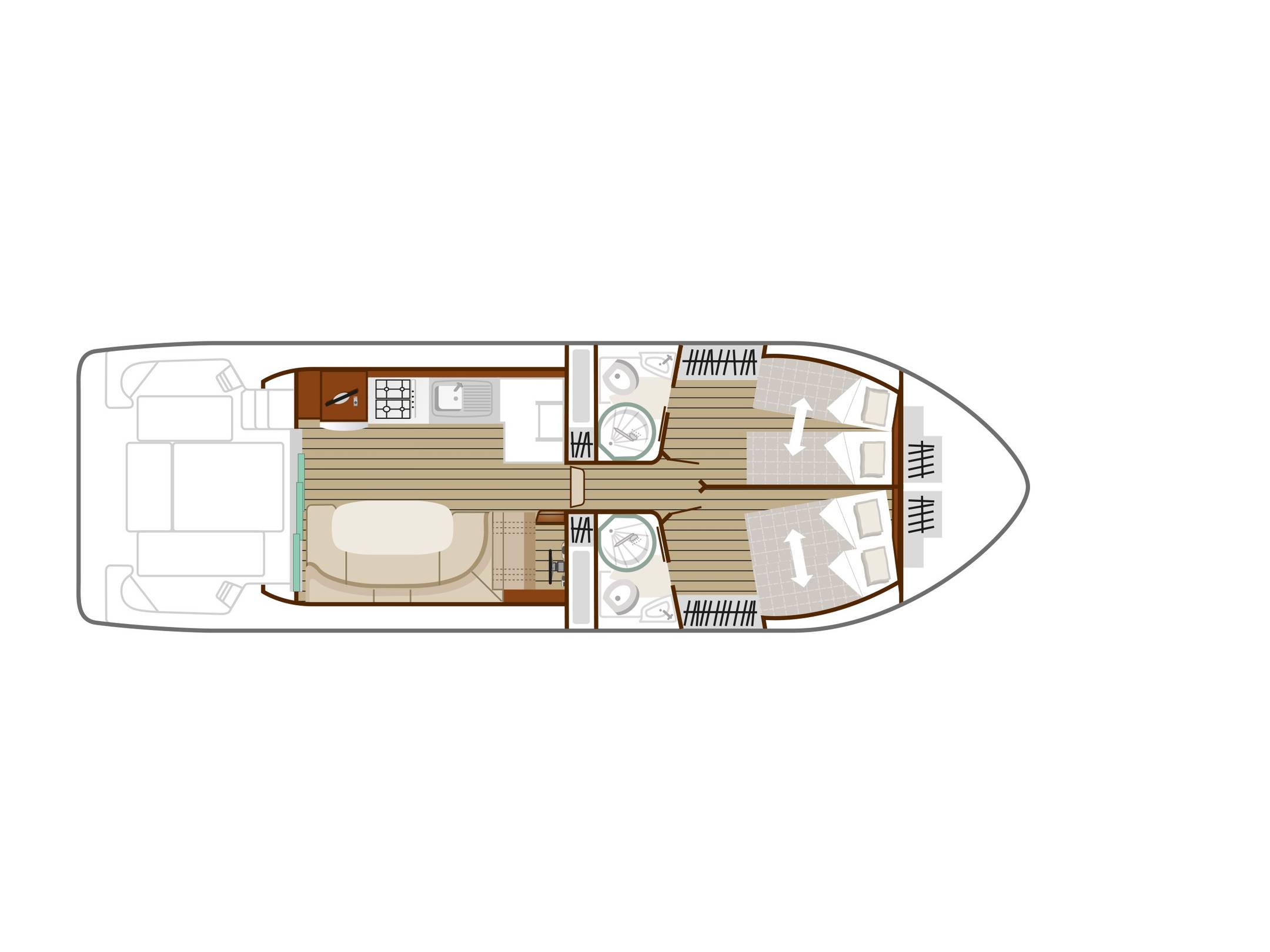Cruiser Premium+ 4/6 Pers - 4