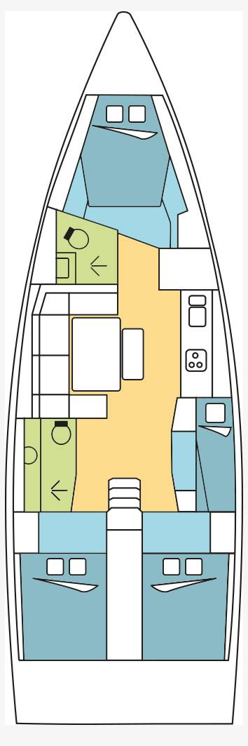 Dufour 430 Grand Large - 2