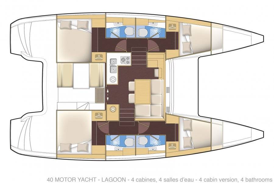 Lagoon 40 Motor Yacht - 5