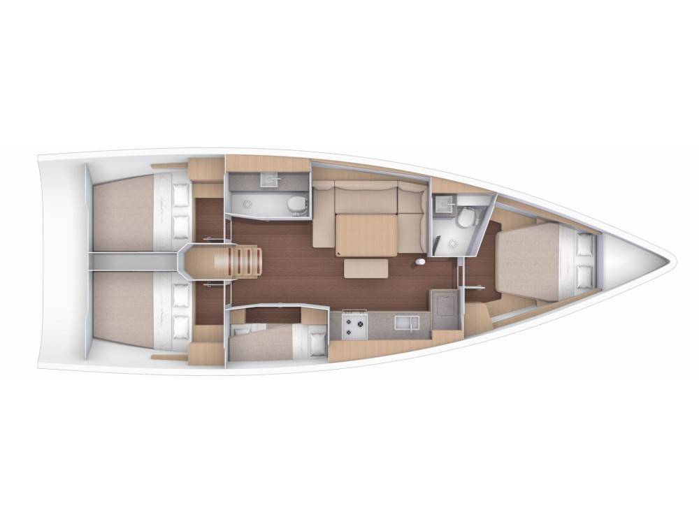 Dufour 430 Grand Large - 5